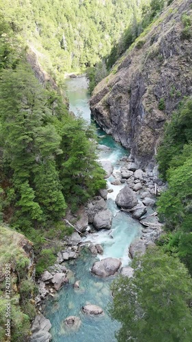 river in the mountains