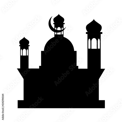Islamic Mosque Silhouette