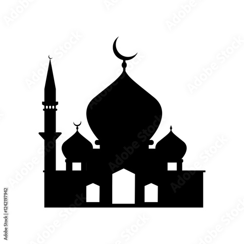 Islamic Mosque Silhouette