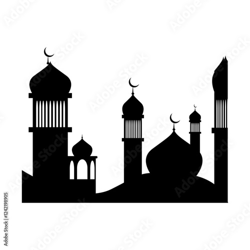 Islamic Mosque Silhouette