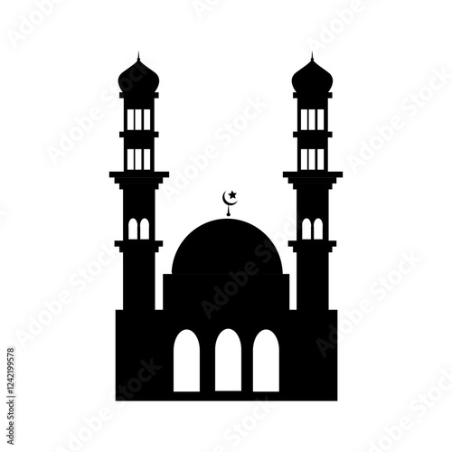 Islamic Mosque Silhouette