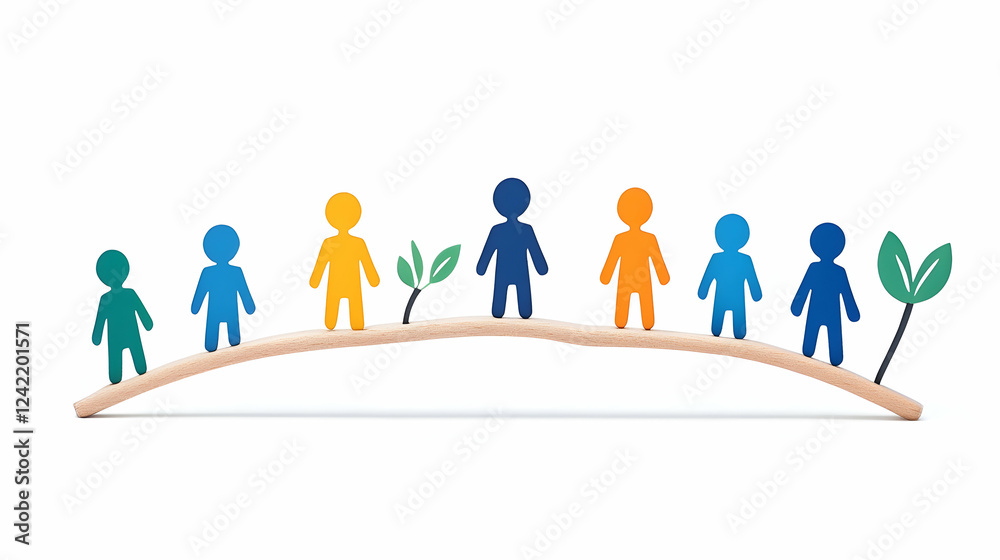 Diverse team collaboration, growth, bridging gap Diverse team collaboration, growth, bridging gap