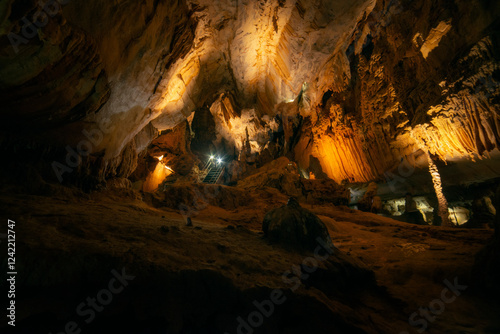 Cave Hall with Starry Lights photo