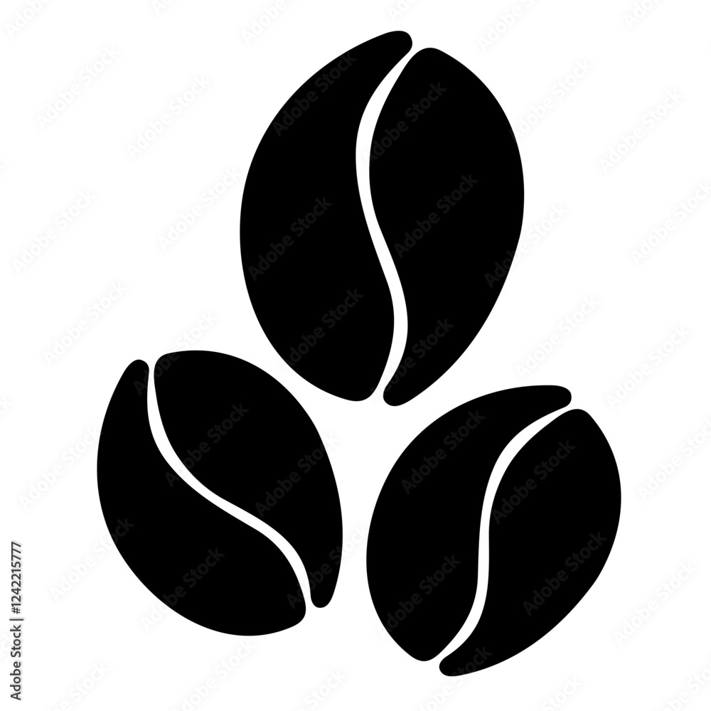 Fototapeta premium coffee beans vector
