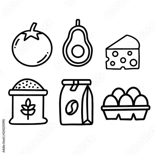 food and drink icons