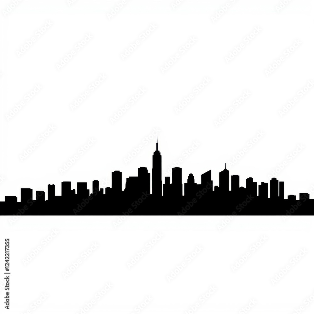Stunning sunset over a city skyline featuring silhouetted cargo containers and a vibrant orange glow skyline silhouette Stunning sunset over a city skyline featuring silhouetted cargo containers and a vibrant orange glow skyline silhouette