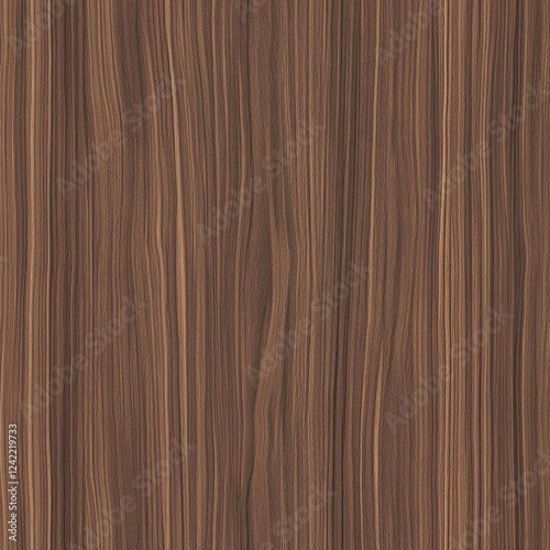 Seamless dark walnut wood grain texture ideal for backgrounds and designs in various applications