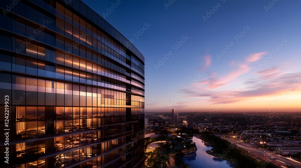 Obraz premium luxury building, clean and elegant