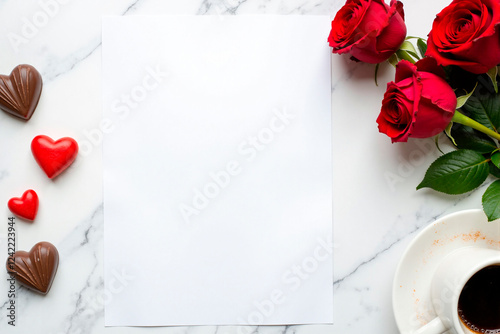 Carta del día de los enamorados.