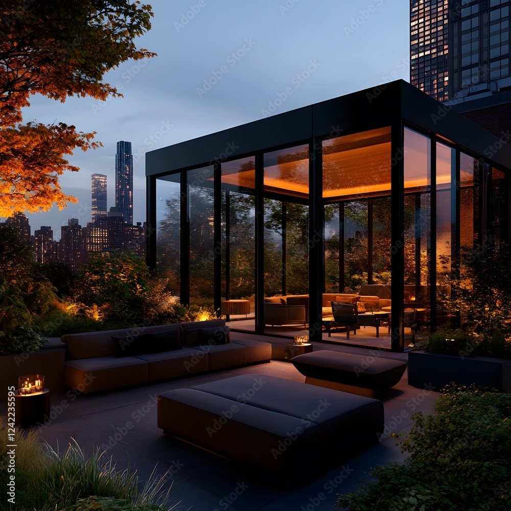 Fototapeta premium luxury building, clean and elegant