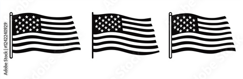 black and white checkered flag