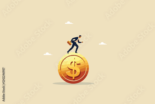 Chasing Prosperity, A Businessman's Ambitious Journey on the Path of Financial Growth