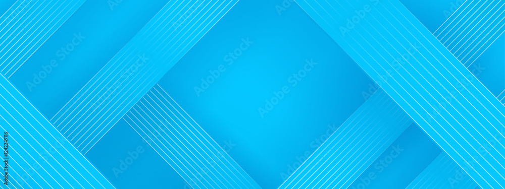 Obraz premium Blue gradient geometric background stylish design ideal for technology, creative design projects, or modern presentations