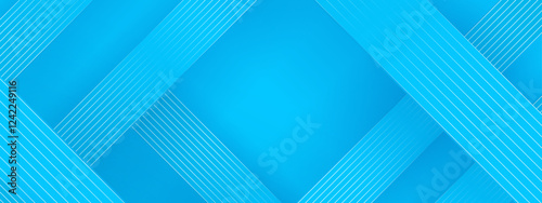 Blue gradient geometric background stylish design  ideal for technology, creative design projects, or modern presentations