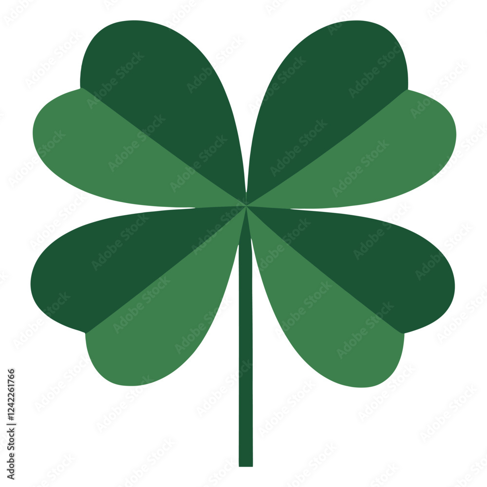 Leaf Lucky clover illustration plant green vector Leaf Lucky clover illustration plant green vector