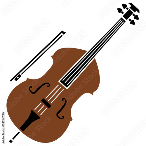 Cello and bow