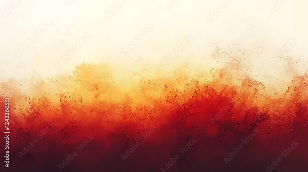 A smooth noise texture gradient in warm orange and red hues blending into white, creating a minimalist and warm background.