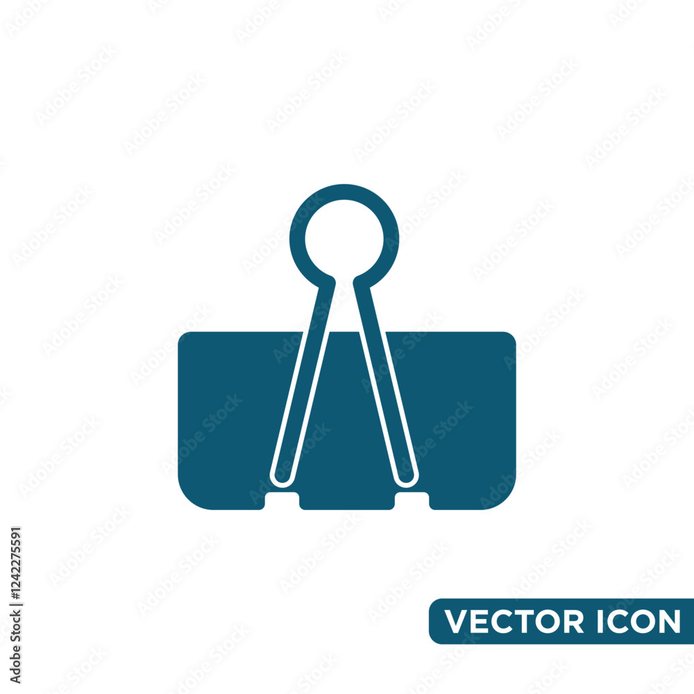 Simple Paperclip Icon Design Template Simple Paperclip Icon Design Template