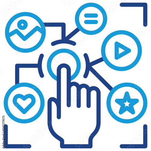 Interactivity Icon