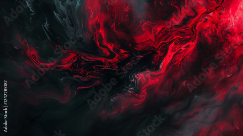 red fire background