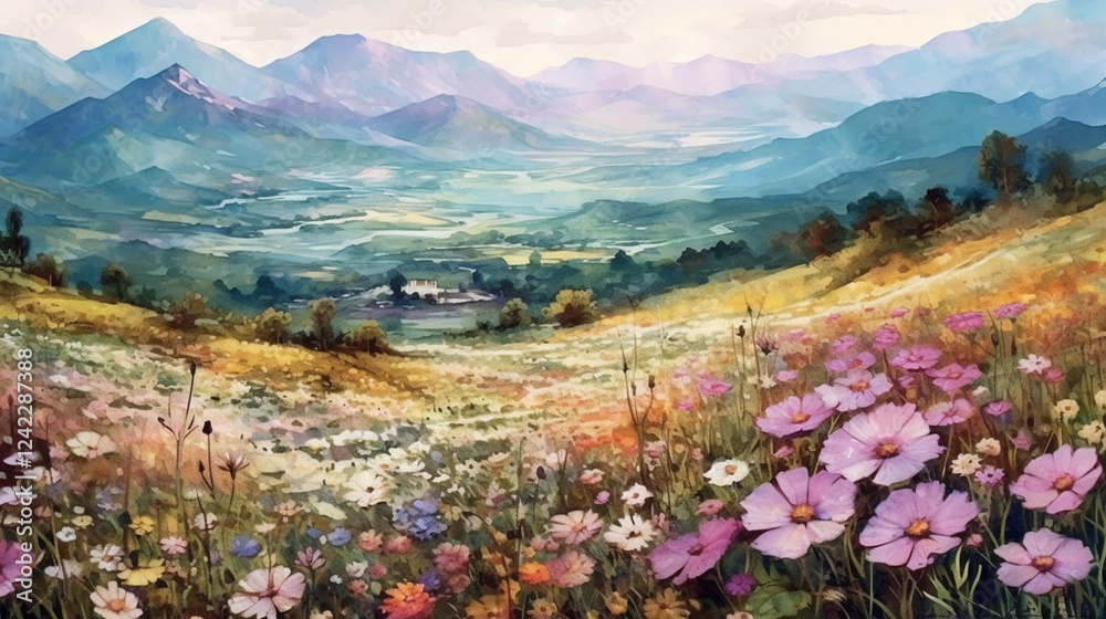 the scent of flowers on a splendid spring day the scent of flowers on a splendid spring day