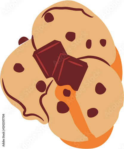 pancake breakfast Illustration
