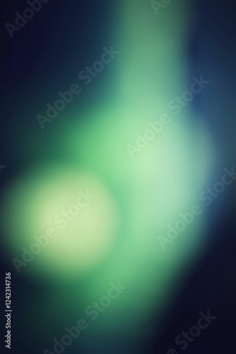 Blurred of green and black vintage background or texture