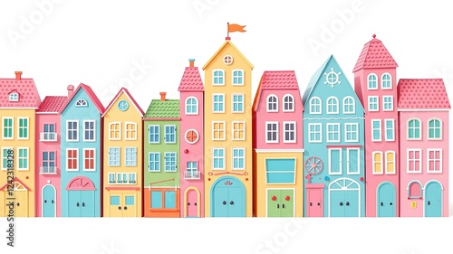 Candyland Architecture: Pastel Hues and Playful Designs