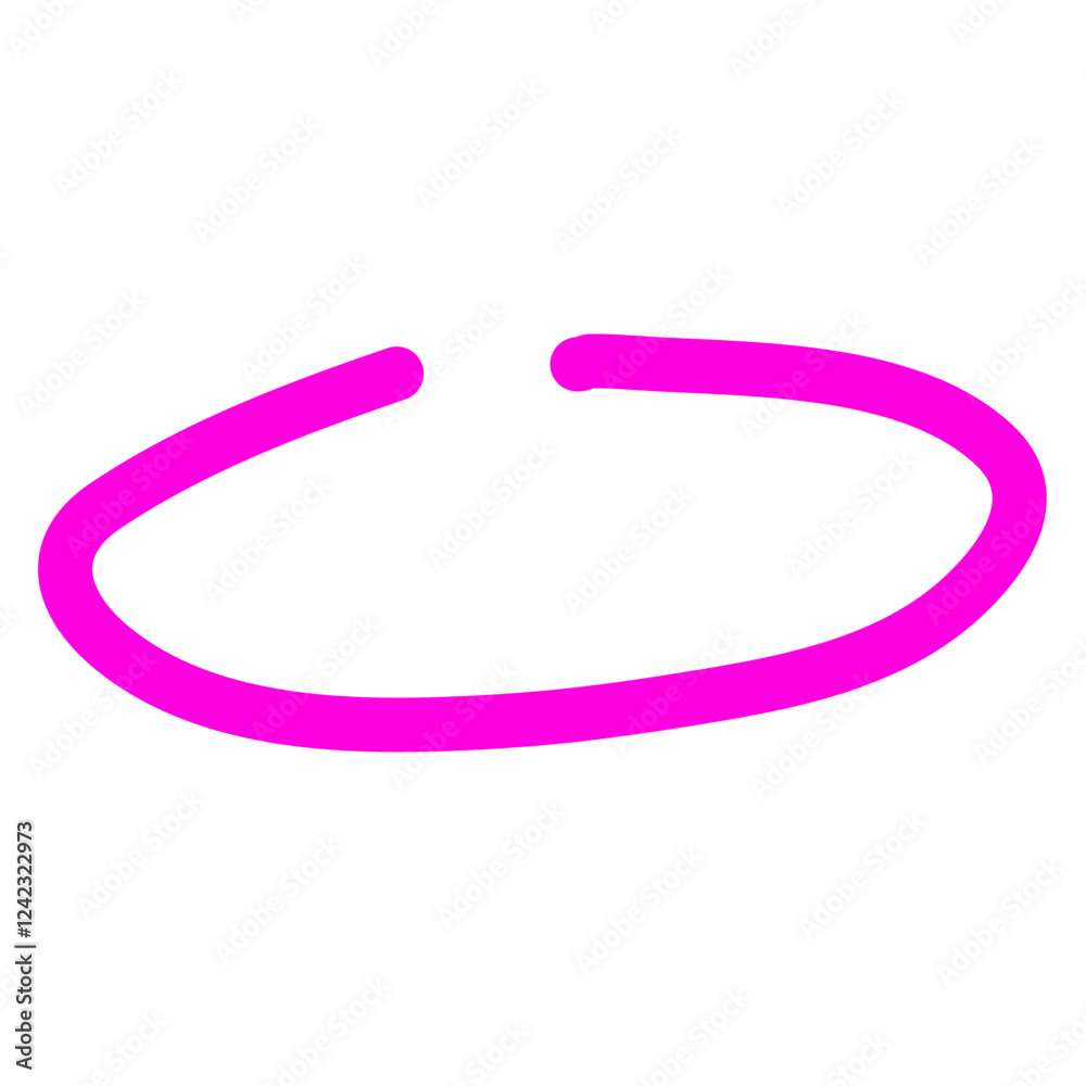 Purple Round Circle Highlight Purple Round Circle Highlight