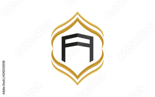 Kaaba vector illustration icon design template