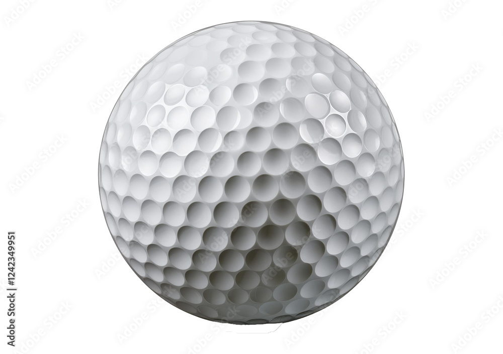 Golf Ball Isolated on Transparent or White Background Golf Ball Isolated on Transparent or White Background