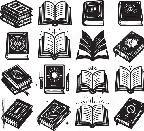 Classic and Trendy Book Designs for Print and Digital Use