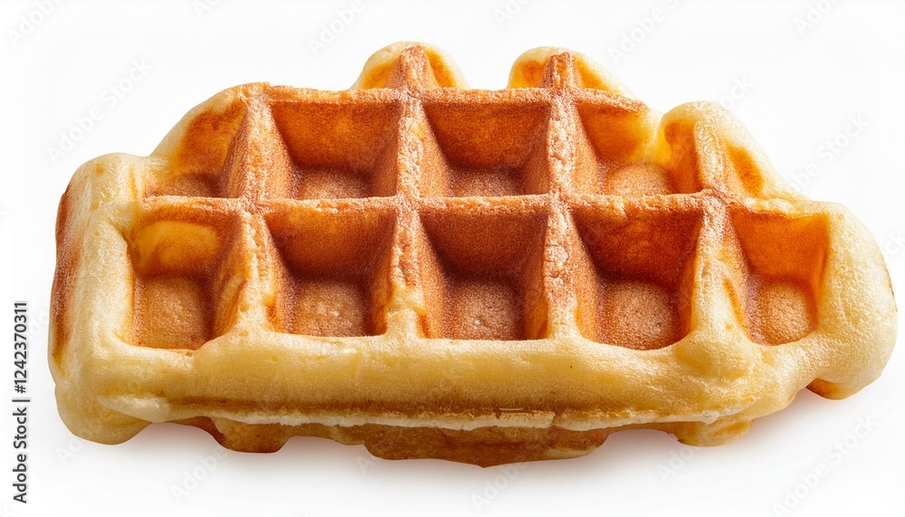 Waffles isolated on white. Belgian waffle isolated on white background. Waffles isolated on white. Belgian waffle isolated on white background.