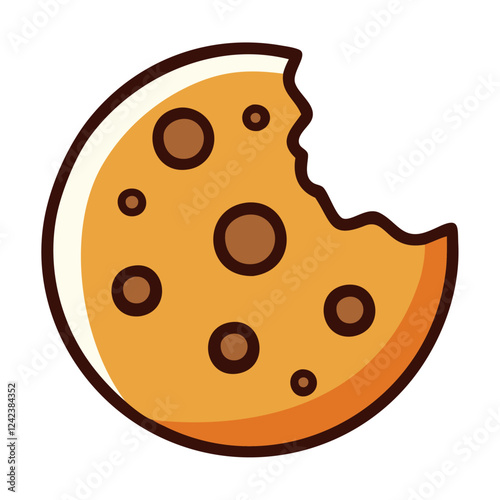 Chocolate Chip Cookie Icon