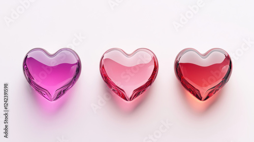 Wallpaper Mural Valentine's Day valentine heart background romantic ideas decorations gifts crafts background wallpaper backdrop isolated white background Torontodigital.ca