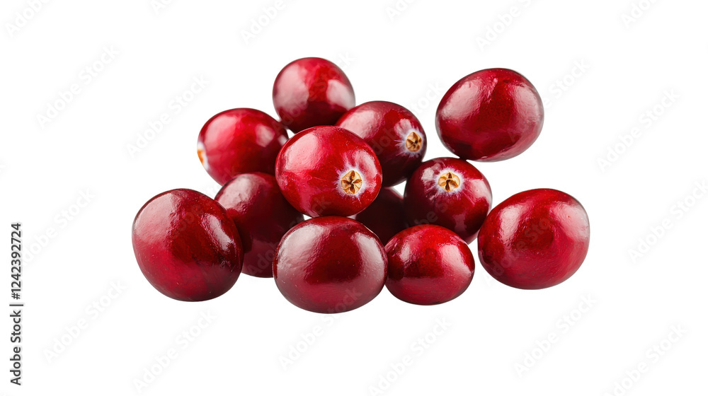 Fresh cranberries, vibrant and shiny, perfect for recipes, decorations, or healthy snacks, showcasing their rich red color and texture. Fresh cranberries, vibrant and shiny, perfect for recipes, decorations, or healthy snacks, showcasing their rich red color and texture.