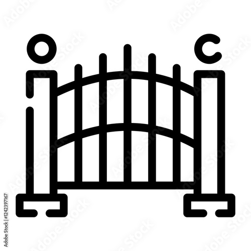 fence Line Icon