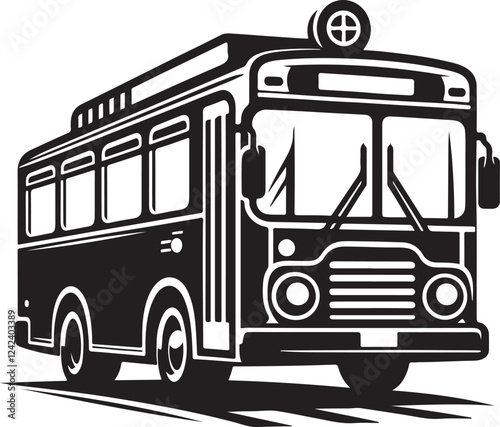  Bus Designs for Transportation and Travel Graphics