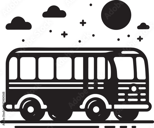 Bus Designs for Transportation and Travel Graphics