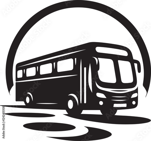  Bus Designs for Transportation and Travel Graphics