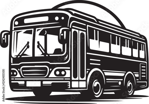  Bus Designs for Transportation and Travel Graphics