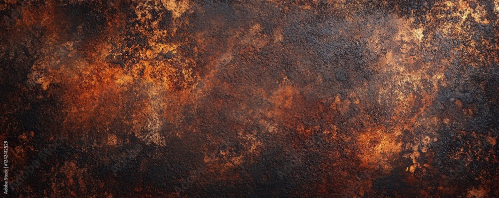 Grunge background with corrosion and oxidation on dark, rusty metal texture Grunge background with corrosion and oxidation on dark, rusty metal texture