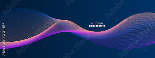 Gradient abstract background with dark blue hues, ideal for business presentations, digital designs, and creative projects