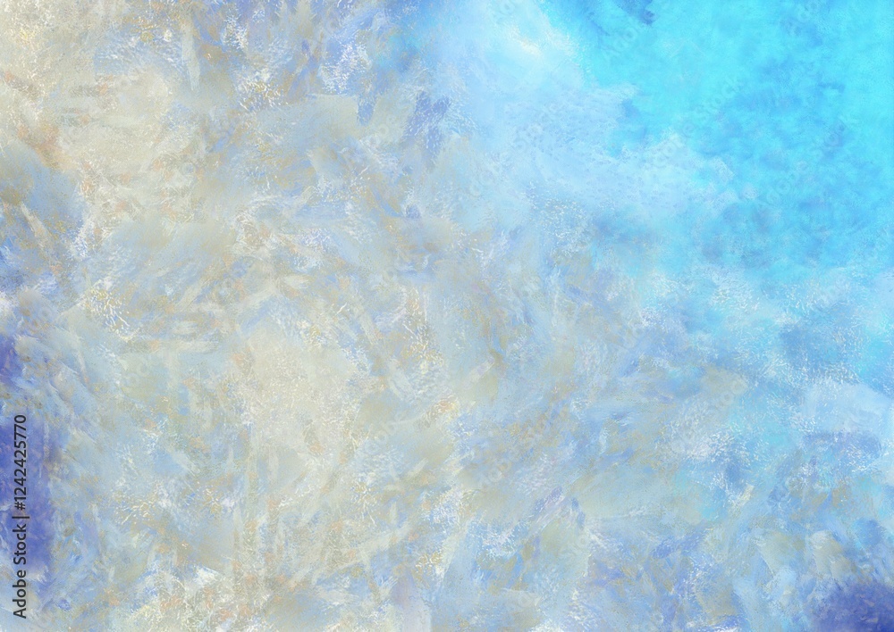 Colorful gradient background with color transitions. Colorful gradient background Chalk illustration gives an impressionist style to the painting.