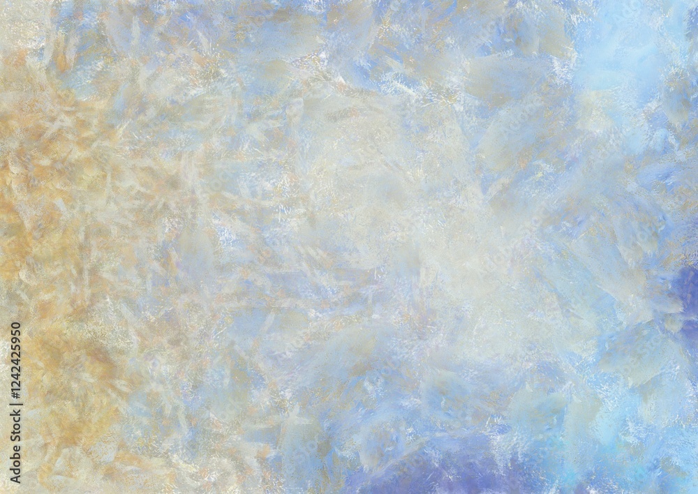Colorful gradient background with color transitions. Colorful gradient background Chalk illustration gives an impressionist style to the painting.