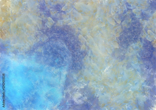 Obraz na płótnie Colorful gradient background with color transitions. Colorful gradient background Chalk illustration gives an impressionist style to the painting. w salonie
