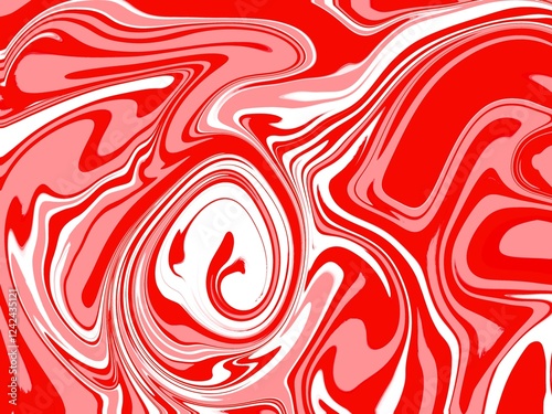 seamless pattern with red hearts