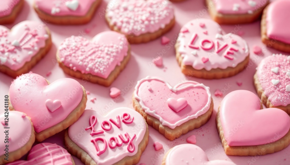 Celebrate Baking Day with Pink Love-Themed Cookies Celebrate Baking Day with Pink Love-Themed Cookies