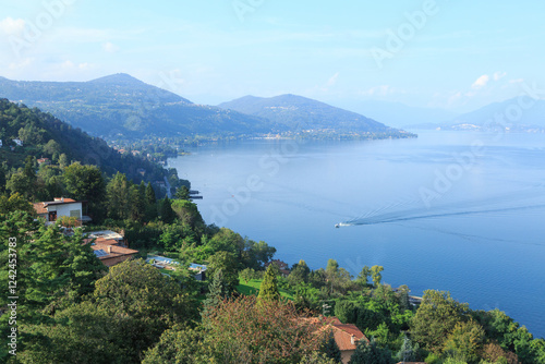 Lake Maggiore. Arona. Italy. photo