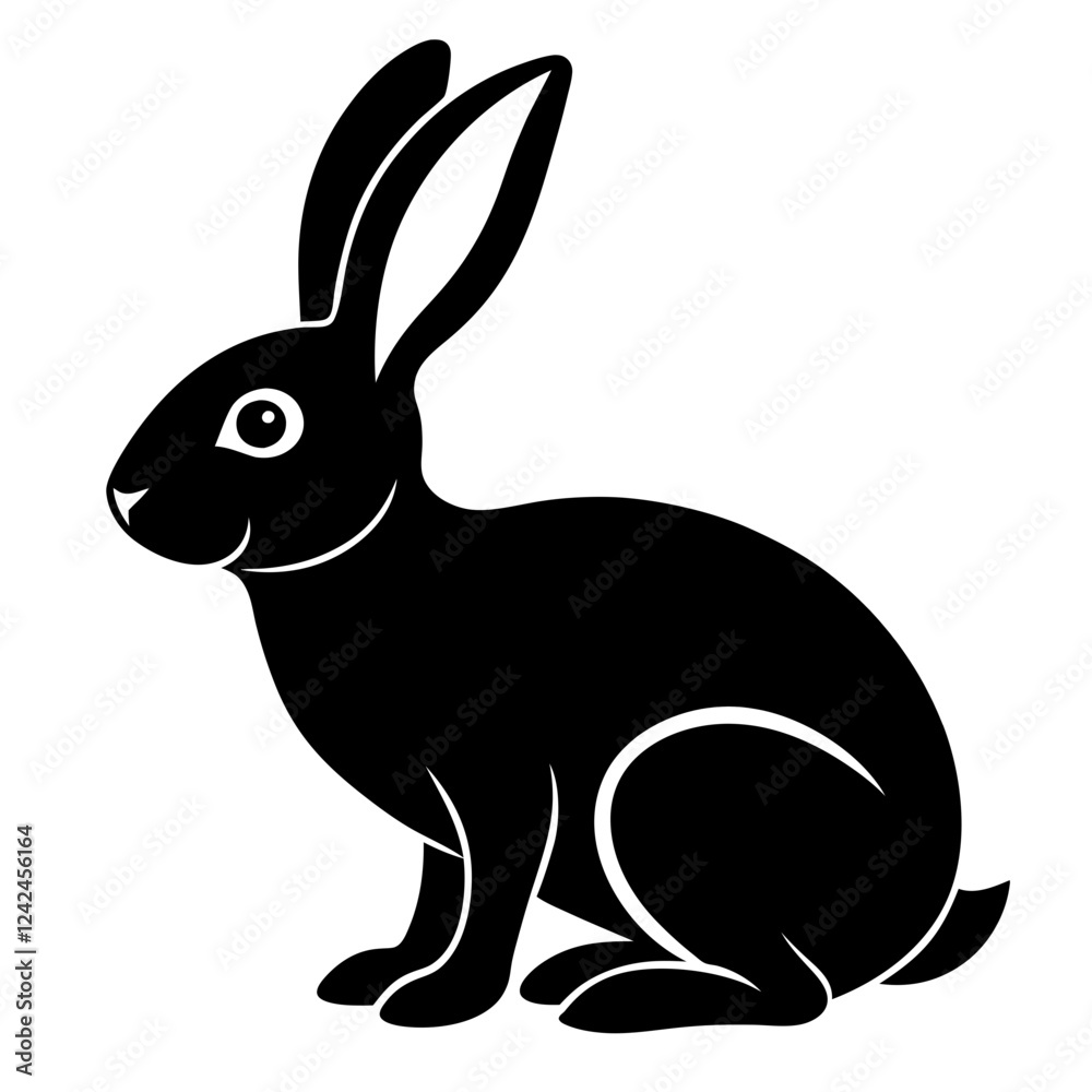 Obraz premium Rabbit Filled Icon